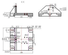 cad气门摇臂轴支座机械制造工艺及钻直径11孔夹具设计